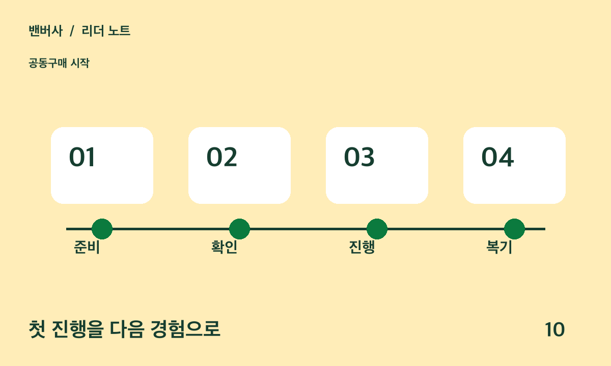 첫 진행을 다음 경험으로 안내 그림